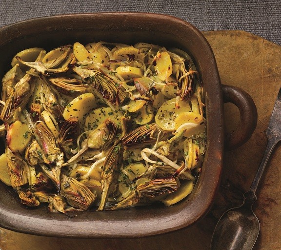OvenBraised Artichokes With Potatoes And Onions Wisconsin Public Radio