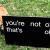 "you're not ok that's ok" yard sign