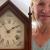 Anne and a clock