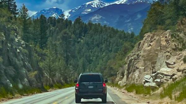 A Rocky Mountain drive