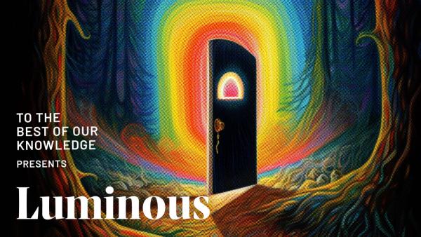 TTBOOK Presents Luminous episode 1. A door with magical colors coming out.