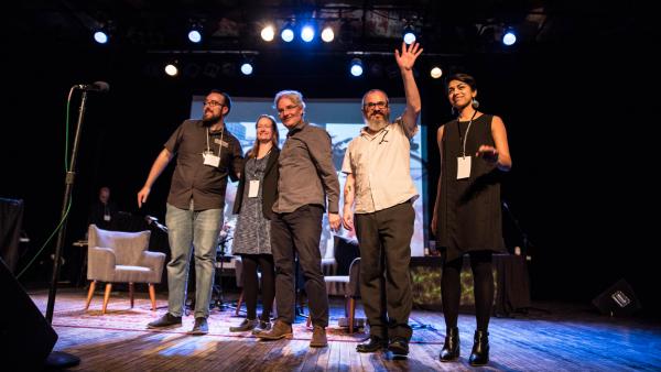 The TTBOOK crew at "Making Waves"