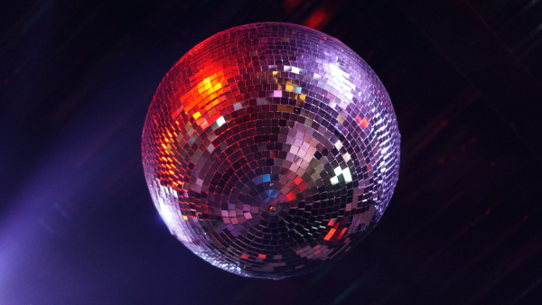 a disco ball