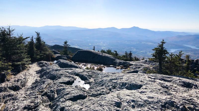Hunger mountain's peak