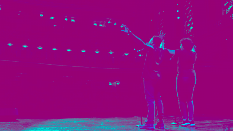 Teens on stage