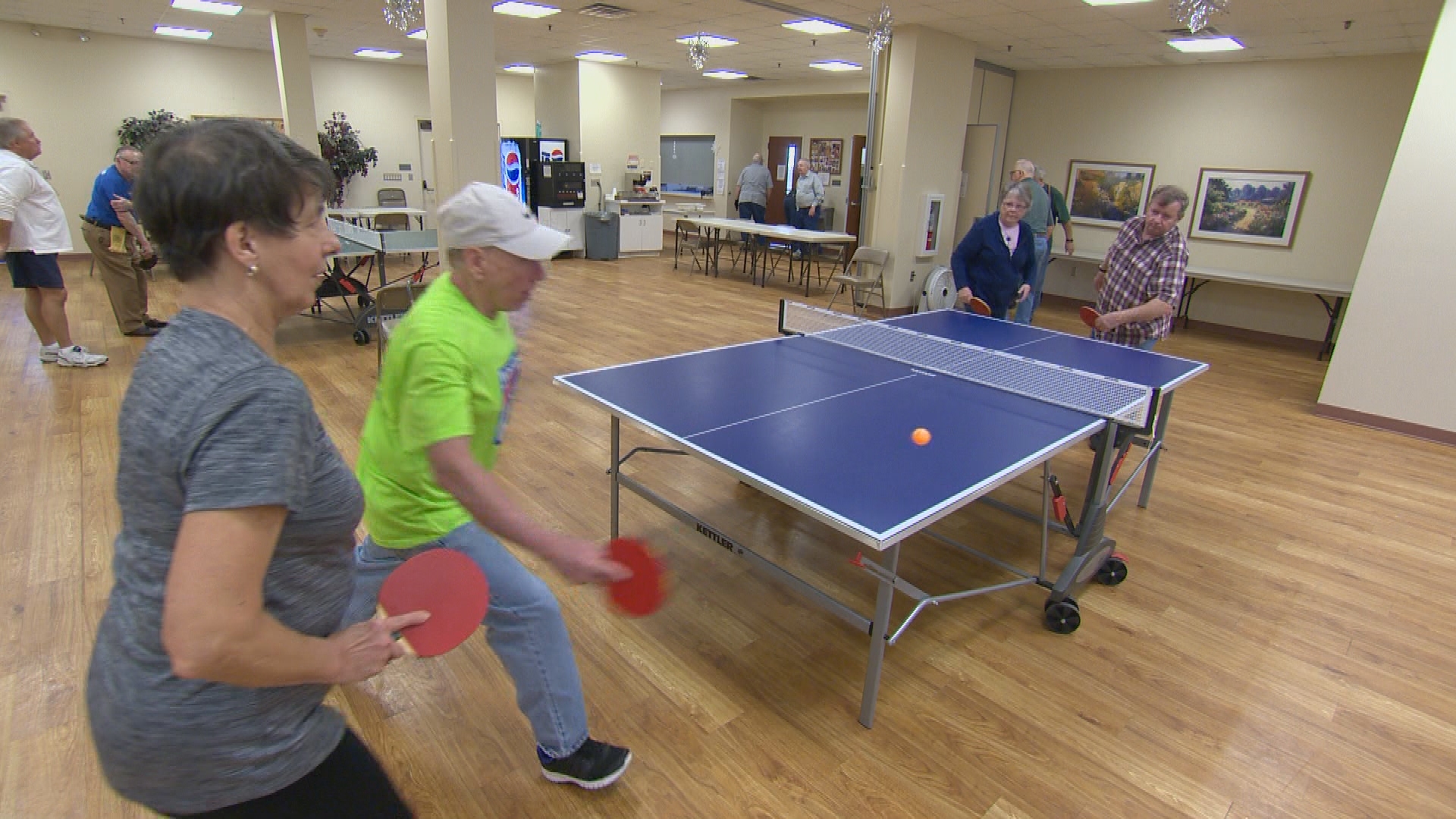 Janesville Seniors Put Spin On Ping Pong Competitions Wisconsin Life