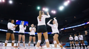 Read full article: No. 4 Texas Knocks Out No. 1 Wisconsin In Women's Volleyball Final Four