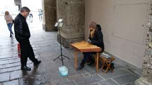 Photo of Street Musician in Salzburg Photo of Street Musician in Salzburg