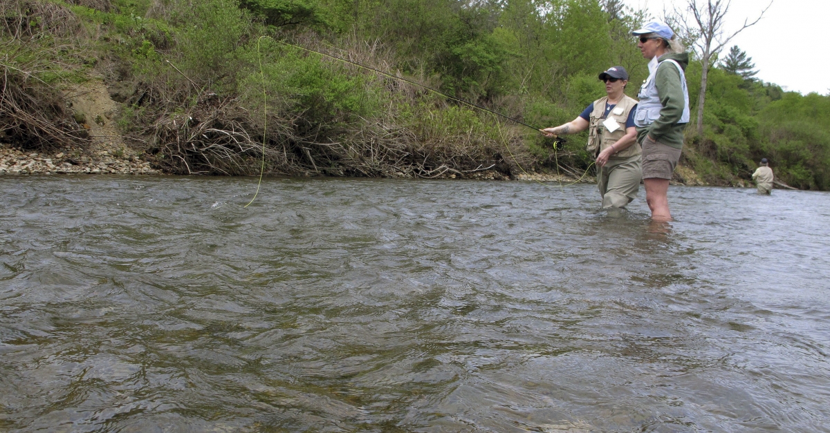 Fly-Fishing Sees Lots Of Interest From Girls And Women