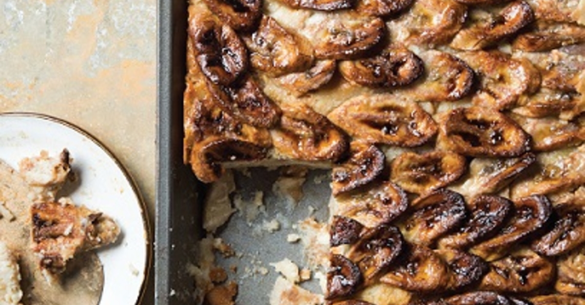 Rum-Soaked Vietnamese Banana Cake
