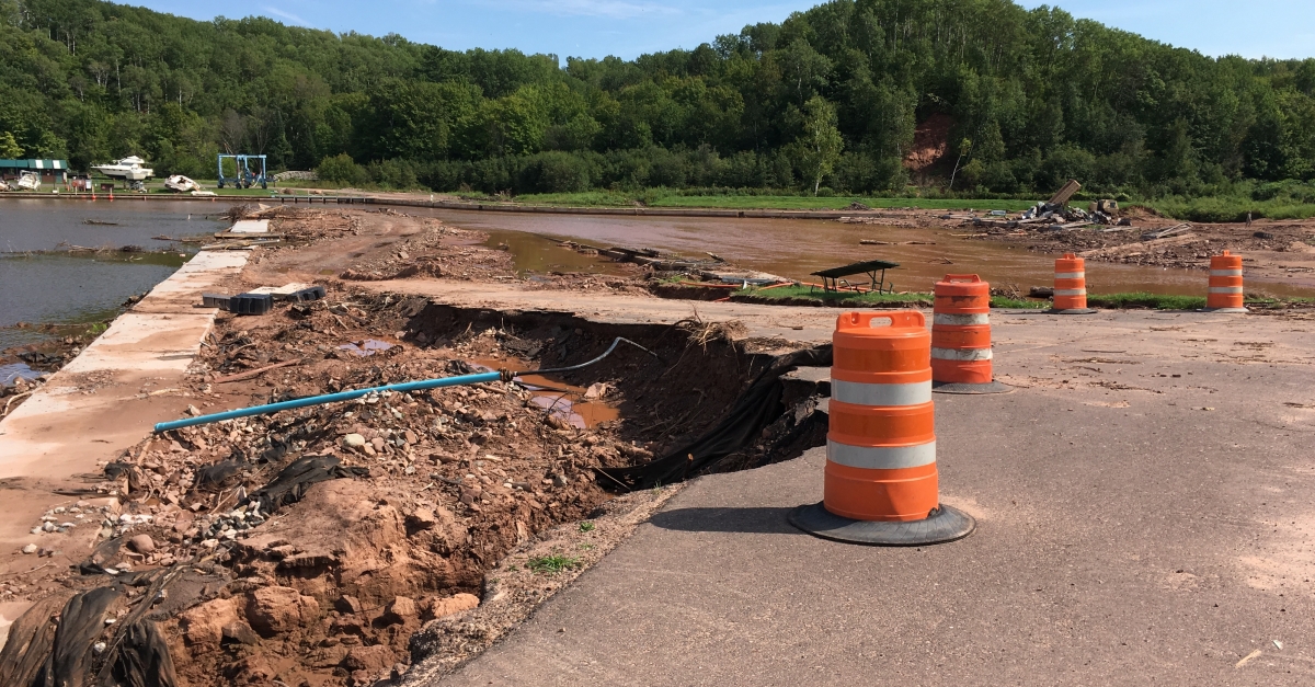 Saxon Harbor Cleanup Inches Forward After Storm Causes 10M In Damages