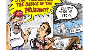 Political Cartoons In The Trump Era Wisconsin Public Radio
