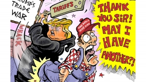 Political Cartoons In The Trump Era Wisconsin Public Radio
