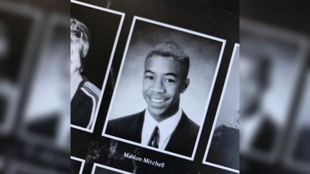 Mahlon Mitchell yearbook photo