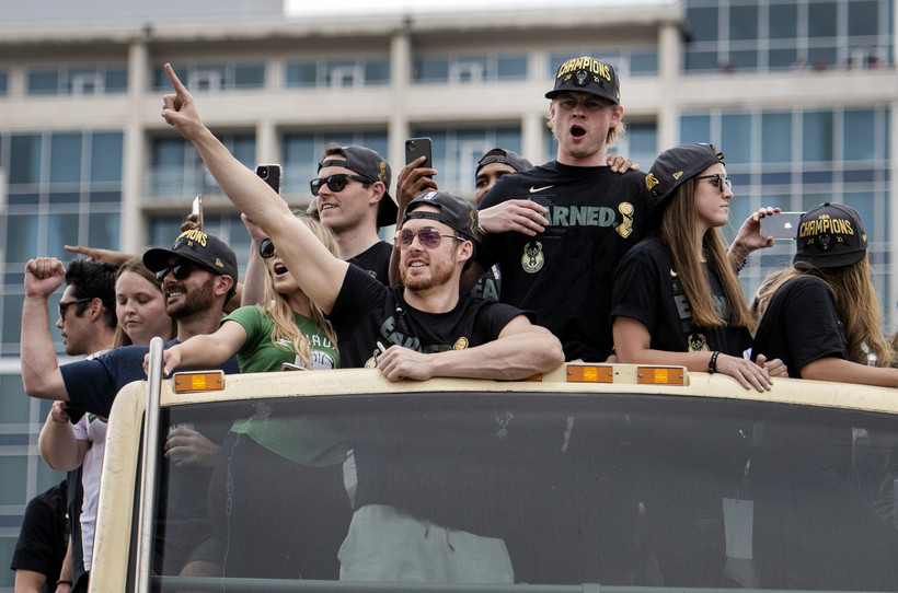 Fans Celebrate Milwaukee Bucks 