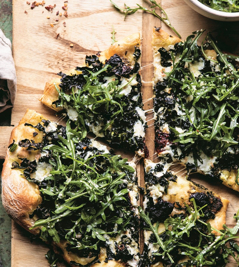Image result for half baked harvest the meanest greenest pizza