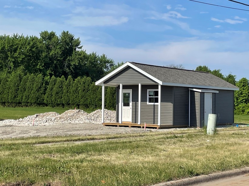 Oshkosh's tiny house village for affordable housing Wisconsin Public