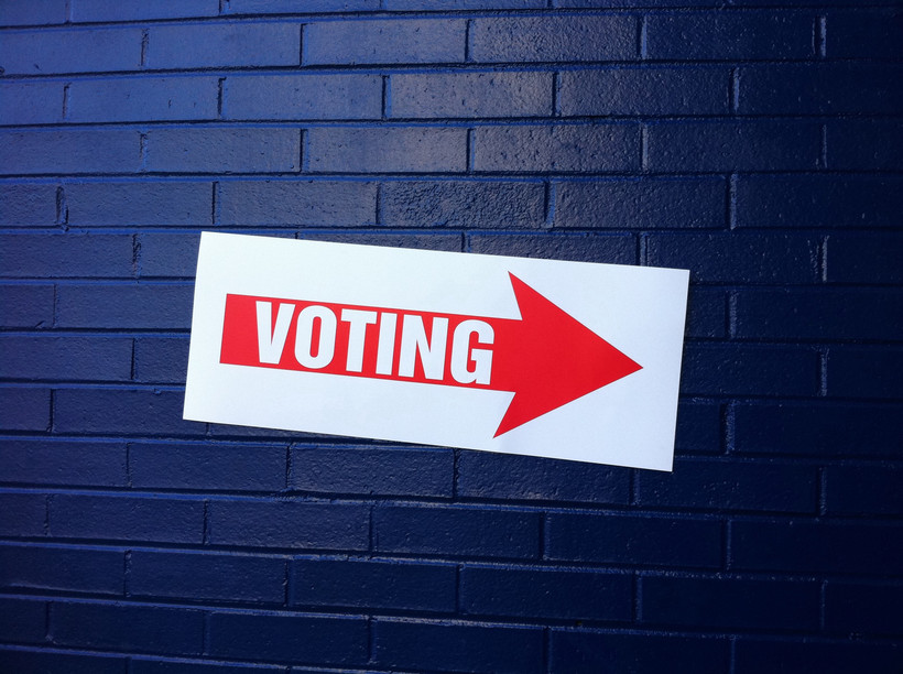Voting Sign