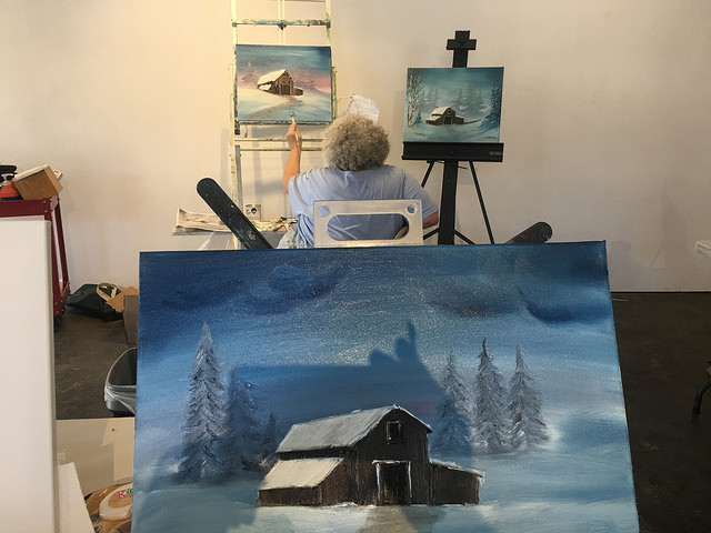 The Growing Fanbase Of Happy Little Trees Painter Bob Ross
