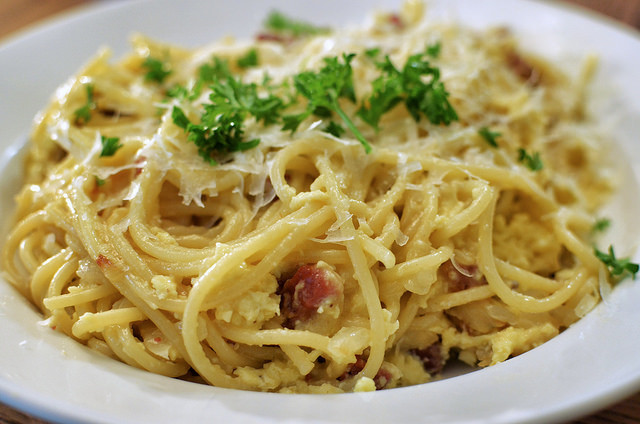 Spicy Spaghetti Carbonara Wisconsin Public Radio
