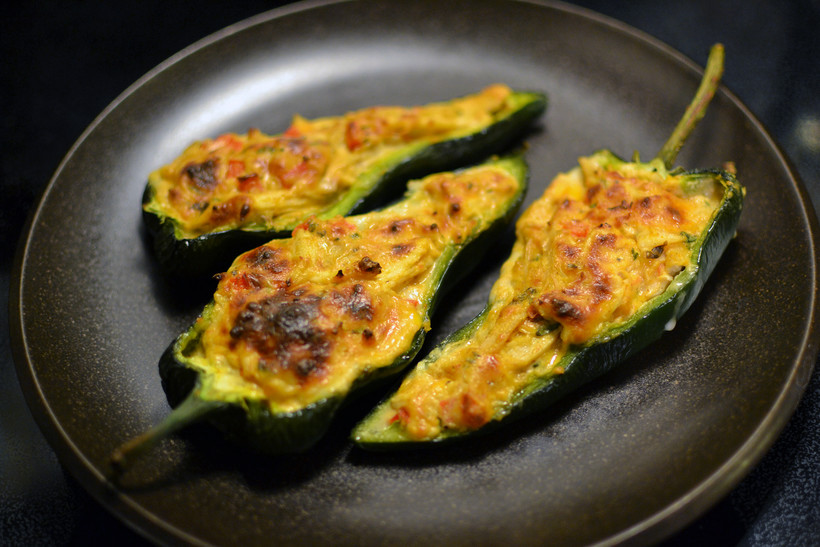 Chicken Stuffed Poblano Peppers Wisconsin Public Radio