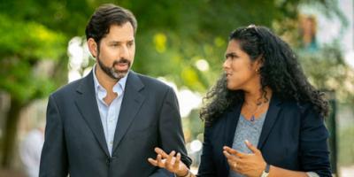 Photo of On Point hosts Meghna Chakrabarti and David Folkenflik Photo of On Point hosts Meghna Chakrabarti and David Folkenflik